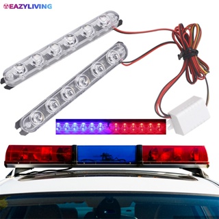 2Pcs Strobe Police Light /6 LED Car Truck Motorcycle Flashing Emergency Warning Lights em Oferta na Shopee
