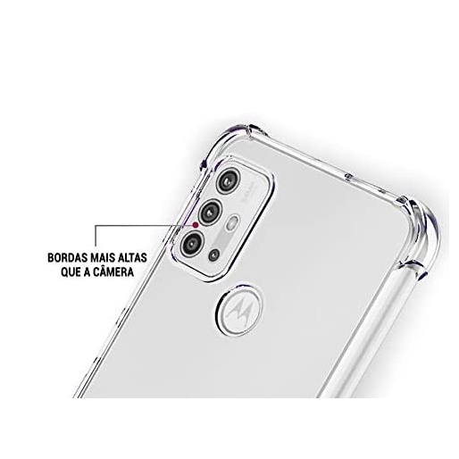 Capa Anti Impacto Bordas Antiquedas Motorola Moto G60S