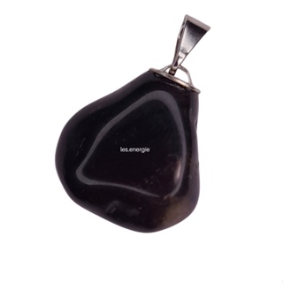 Pingente Onix Pedra Natural Rolada Cristal em Oferta na Shopee