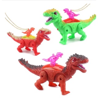 Dinossauro Robô De Brinquedo Com Luzes Led Movimento E Som