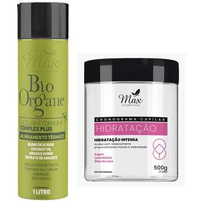 Progressiva Bio Orgne  + Mascara Hidrataçao em Oferta na Shopee