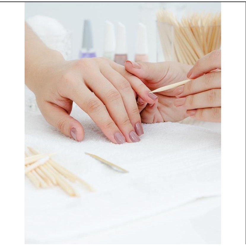 1 Lixa De Unha +1 Palito de Unha Manicure