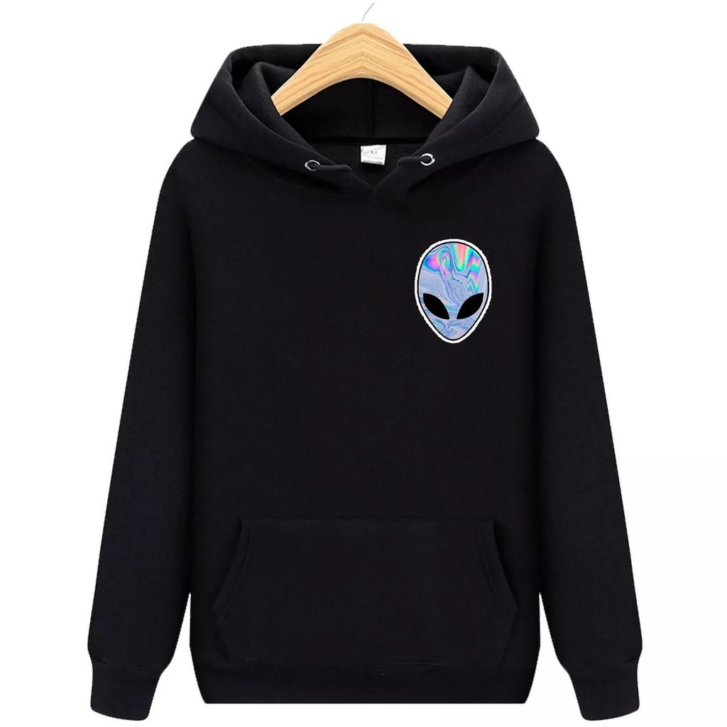Blusa Unissex Vida extraterrestre Aliens Et OVNIs UFO Moleton Canguru Alien