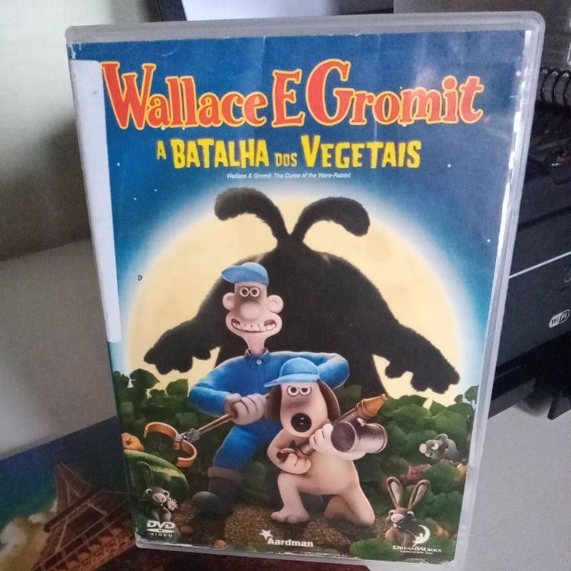 dvd Wallace e gromit a batalha dos vegetais Shopee Brasil
