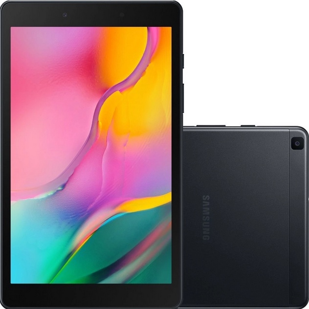 Tablet Samsung Galaxy A T290 32GB Wi-Fi Tela 8" Android Quad-Core 2GHz, 2GB RAM, Câmera 8MP AF + 2MP - Preto - Mostruário