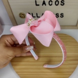 Tiara Yasmin Luxo  / Arquinho de Cabelo Menina Infantil