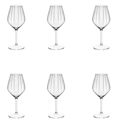 Conjunto de 6 Taças De Cristal P/ Vinho 360Ml Proper Effect