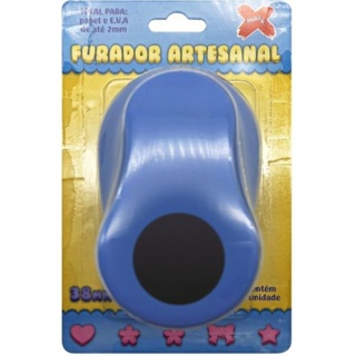 Furador Papel e EVA Gigante Circulo 38mm. - Make+ em Oferta na Shopee