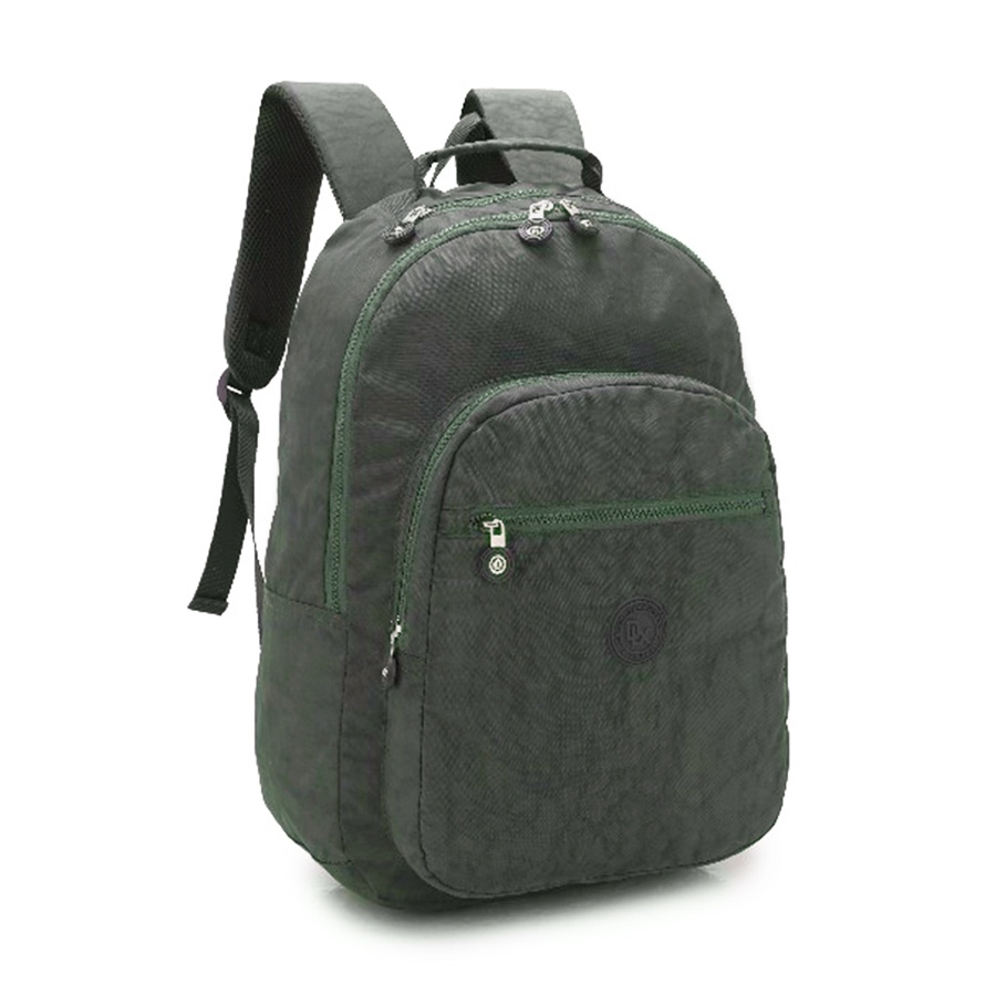 Mochila Masculino e Feminina Escolar Trabalho Notebook 15,6 Denlex Crinkle