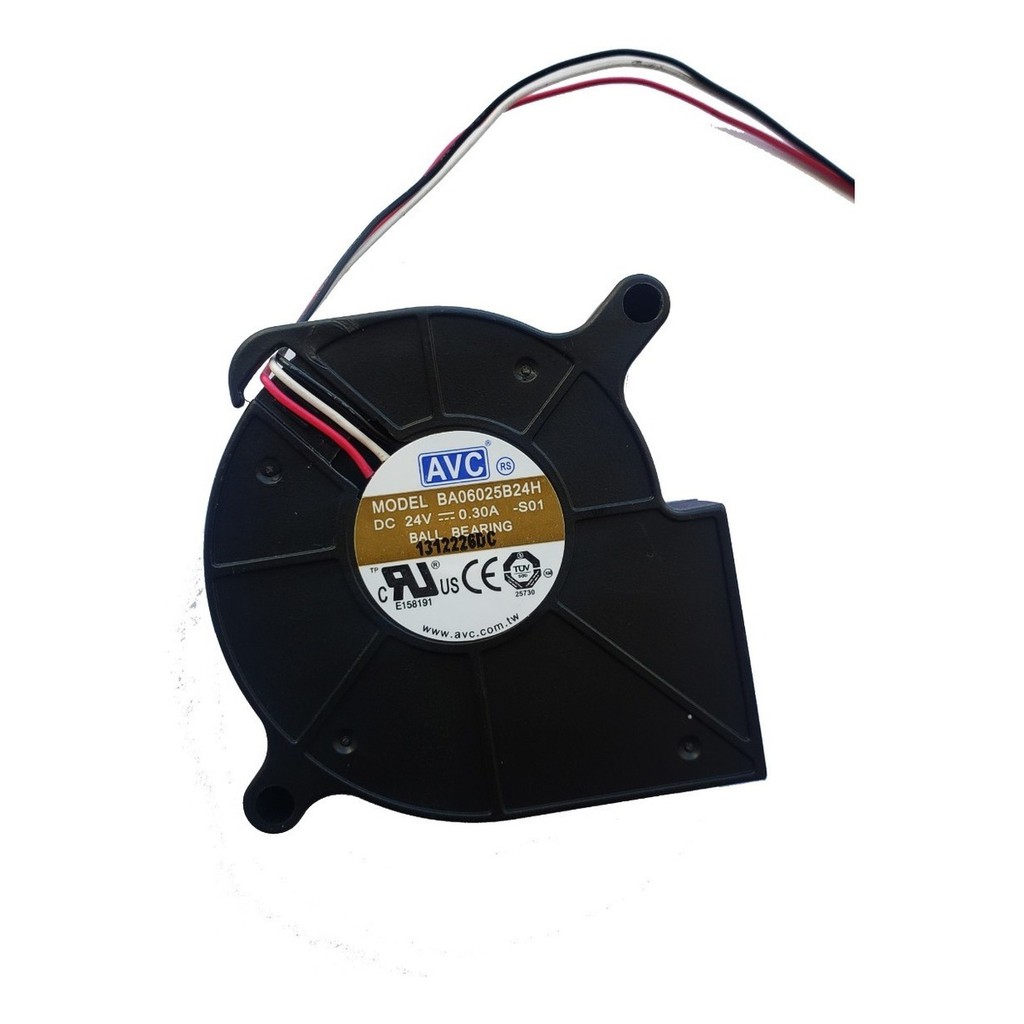 Cooler Ventoinha Caracol 60x60x25 24v