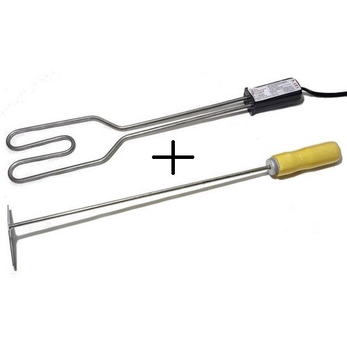 Acendedor Elétrico Para Churrasqueiras Lareiras + Espalhador De Carvão Brasa /  Com BRINDE