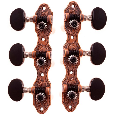Tarraxa Violão Nylon Cobre Velho Pino Grosso 14 D Rozini Rax405