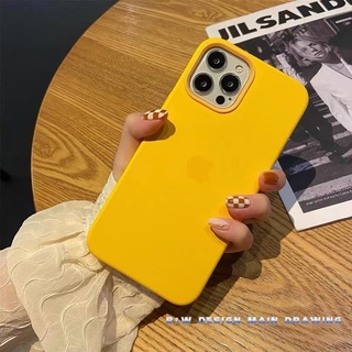 Para O iPhone 13 Pro Max IX XS XR 12 11 6 7 8 Mais Casos Antiderrapante À Prova De Choque Completa Capas De Proteção De Silicone Macio Novo Girassol Cor Amarela Líquido Caso De Telefone