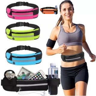 Pochete porta garrafa de água esportiva corrida slim impermeável porta celular caminhada corrida academia promoção