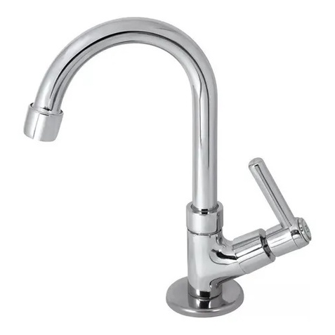 Torneira Banheiro Lavatório Cuba Metal Inox