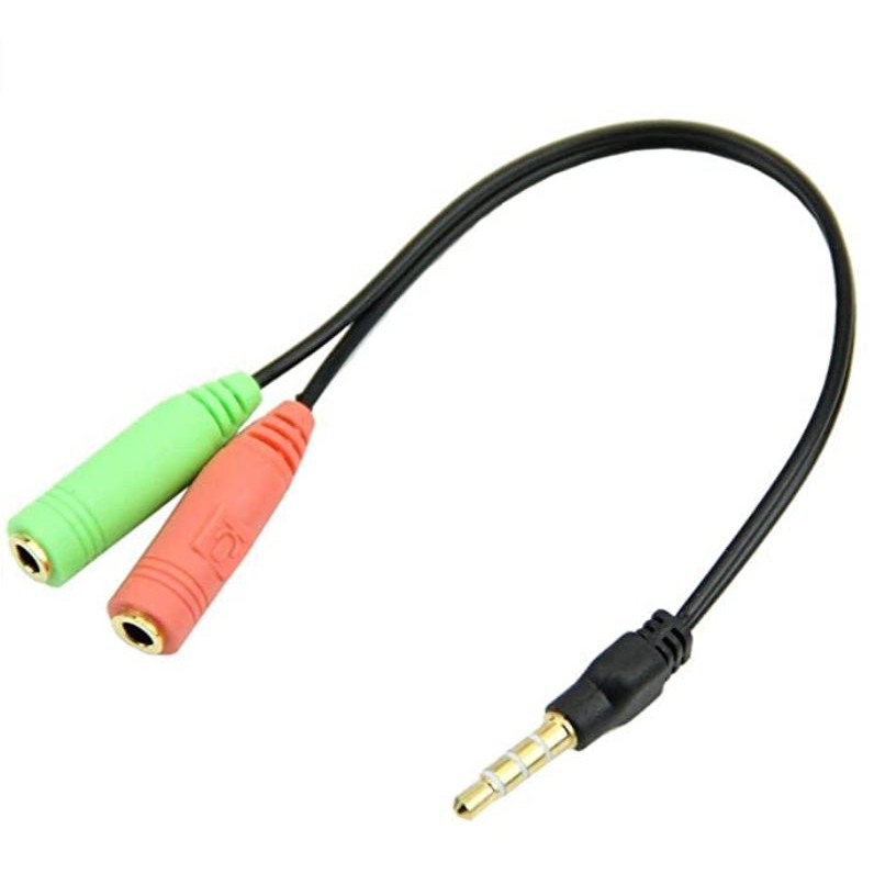 Cabo Up Adaptador P3 Fêmea Para 2 P2 Macho 35mm Fone E Microfone Para Headset Escorrega O Preço 