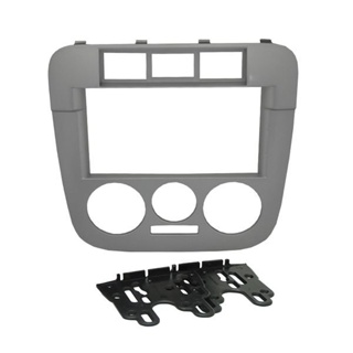 Moldura 2 Din Volks Gol, Parati, Saveiro, G4 - Prata em Oferta na Shopee