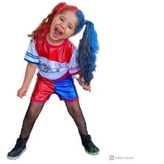 Fantasia Infantil Alerquina - Harley Infantil Nova