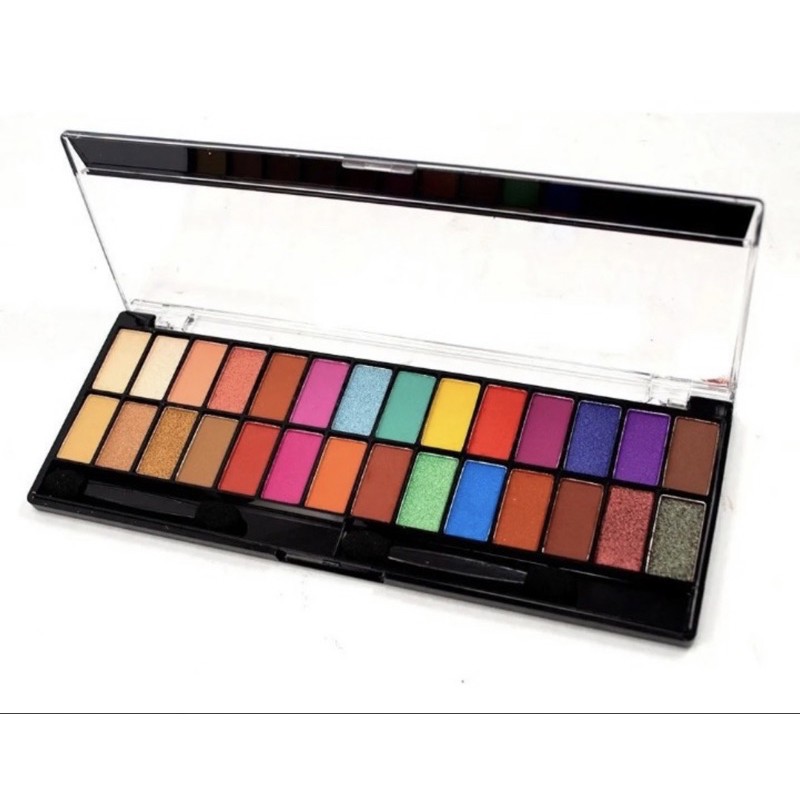 Paleta Sombra Matte 28 Cores Belle Angel com pincel | Shopee Brasil