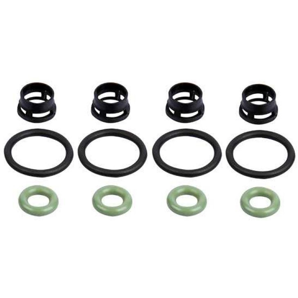 KIT REPARO BICO INJETOR RENAULT LAGUNA 2.0 8V 1996/2004;  MEGANE 2.08V 1990/2004; R19 1.8 8V 1995 EM DIANTE, R19 2.0 8V; SCENIC 2.0 8V 1996/2004; TRAFIC 2.0 8V; SISTEMA SIEMENS; MEDIDAS DOS ANEIS: 7,52 x 3,53 * 19,18 x 2,46;  CÓDIGOS 85705697MFBA,  - 2029