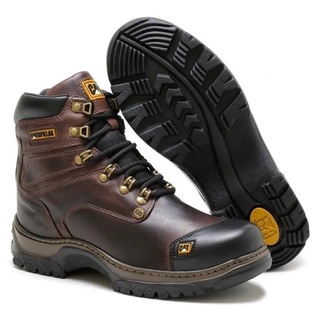 Bota Caterpillar Em Couro Legitimo 2189 Lançamento Cat