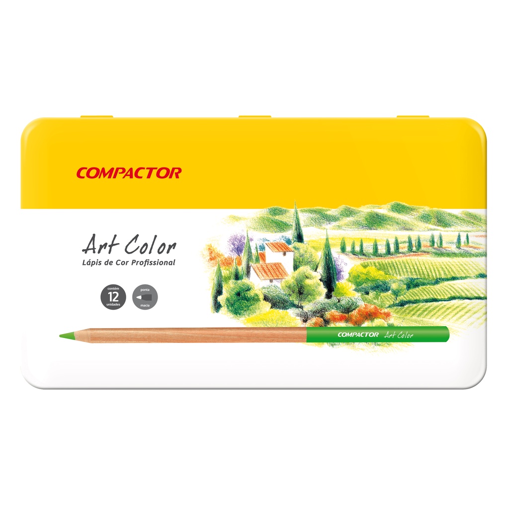 Lápis De Cor Art-Color C/12 Cores