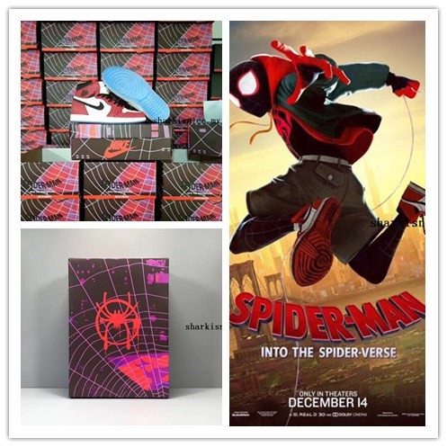 nike air jordan 1 homem aranha