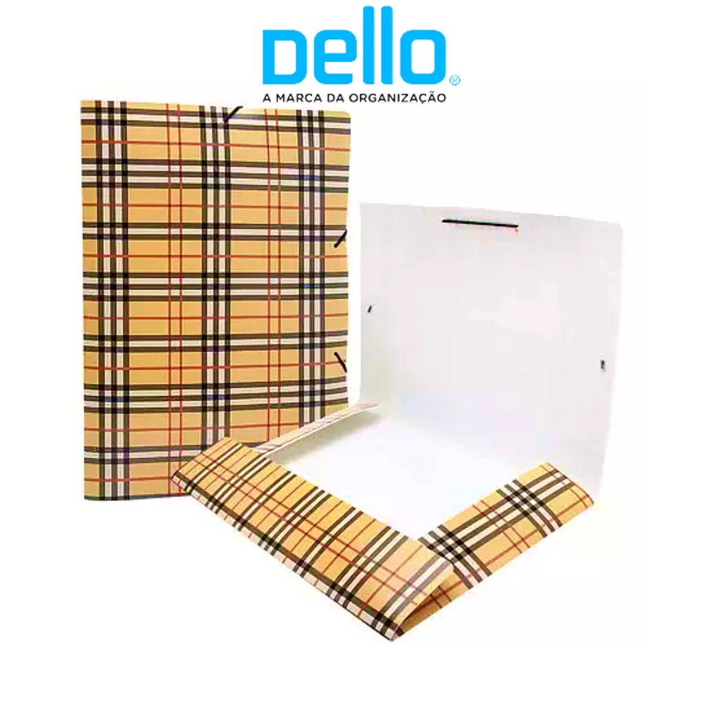Pasta Aba Elástico Galex A4  - DELLO em Oferta na Shopee