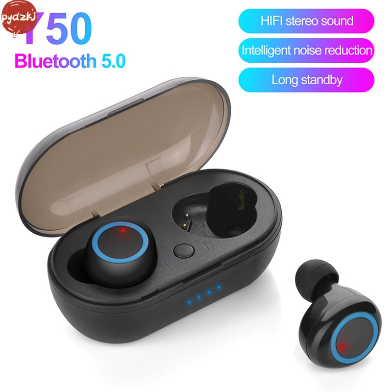 Fone De Ouvido Intra-Auricular Y50 Tws Bluetooth 5.0 Sem Fio Com Controle De Botão PK XT11 I12 Y30 I13 S530 S650 A6S E6S M163 PRO4 C330 I13
