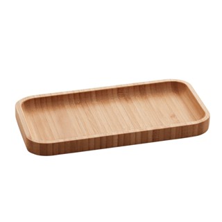 Petisqueira / Bandeja Retangular de Bambu Hire 20x10cm em Oferta na Shopee