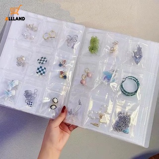 288 Grade Transparente Durável Para Joias/Sacos/Anéis/Colar Reclosable Antioxidação Portátil Expositor De Brincos