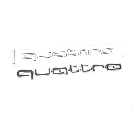Emblema Quattro Grade Parachoque Audi Rs3 Rs4 Rs5 Rs6 Rs7 S1