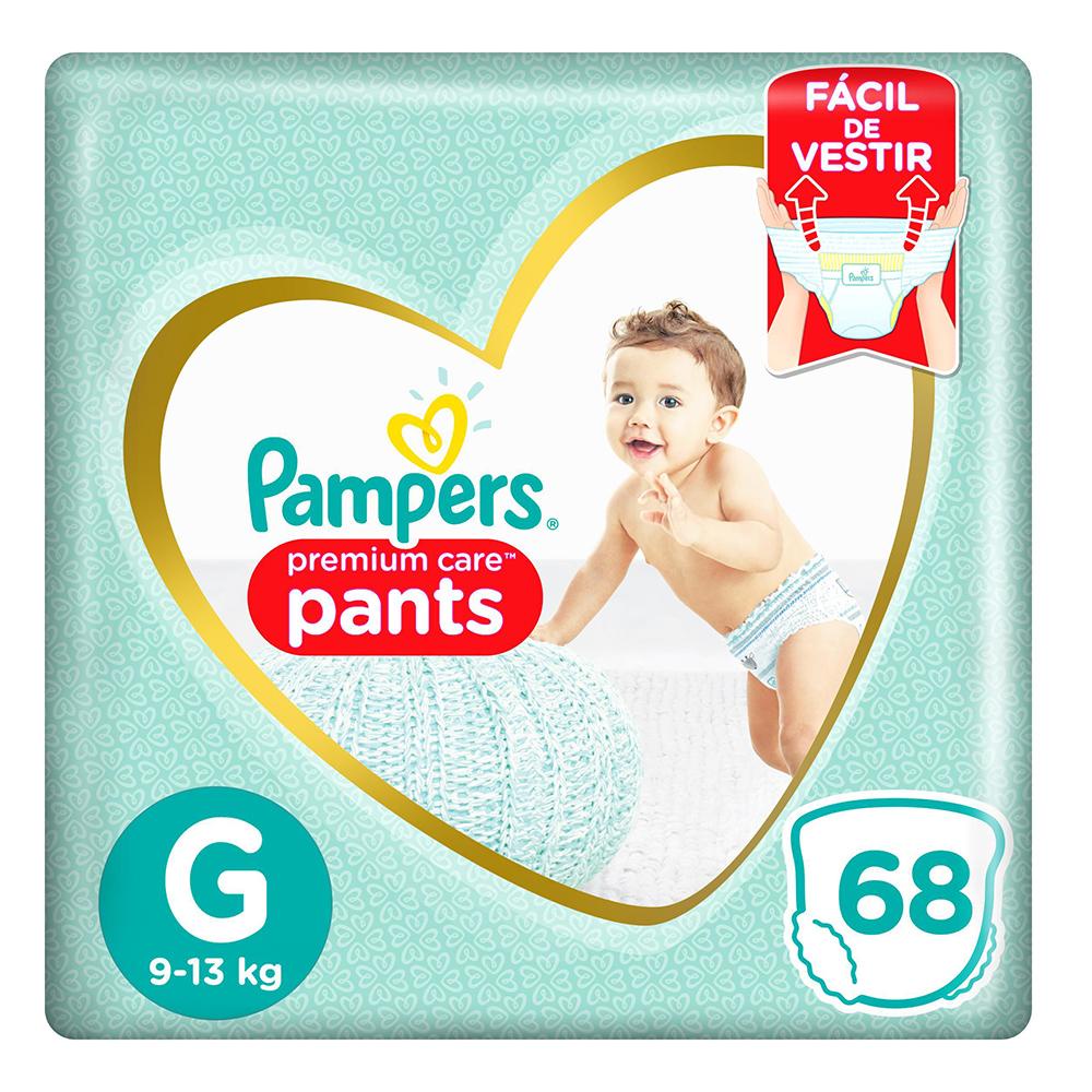 Fralda Pampers Pants Premium Care G 68 unidades em Oferta na Shopee