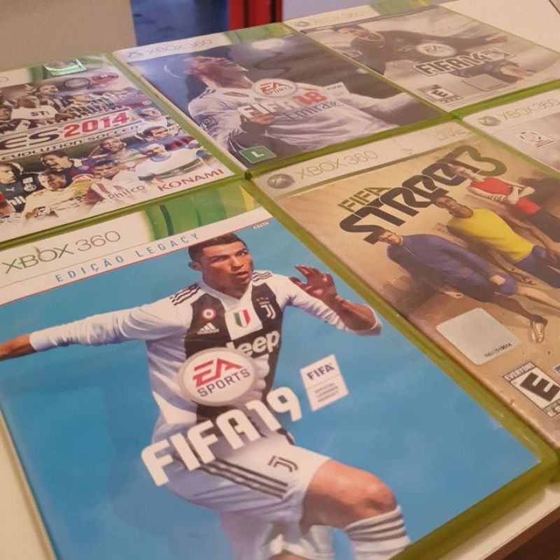 Jogos de Xbox 360 : Fifa 18 , Fifa 19 e Red dead redemption 1