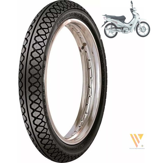 1 Pneu Traseiro 90/80-16 Sundown Web 100 Yamaha Neo Scooter