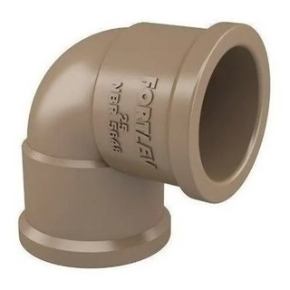 Kit 50 peças Joelho Fortlev 90º Soldável 20mm