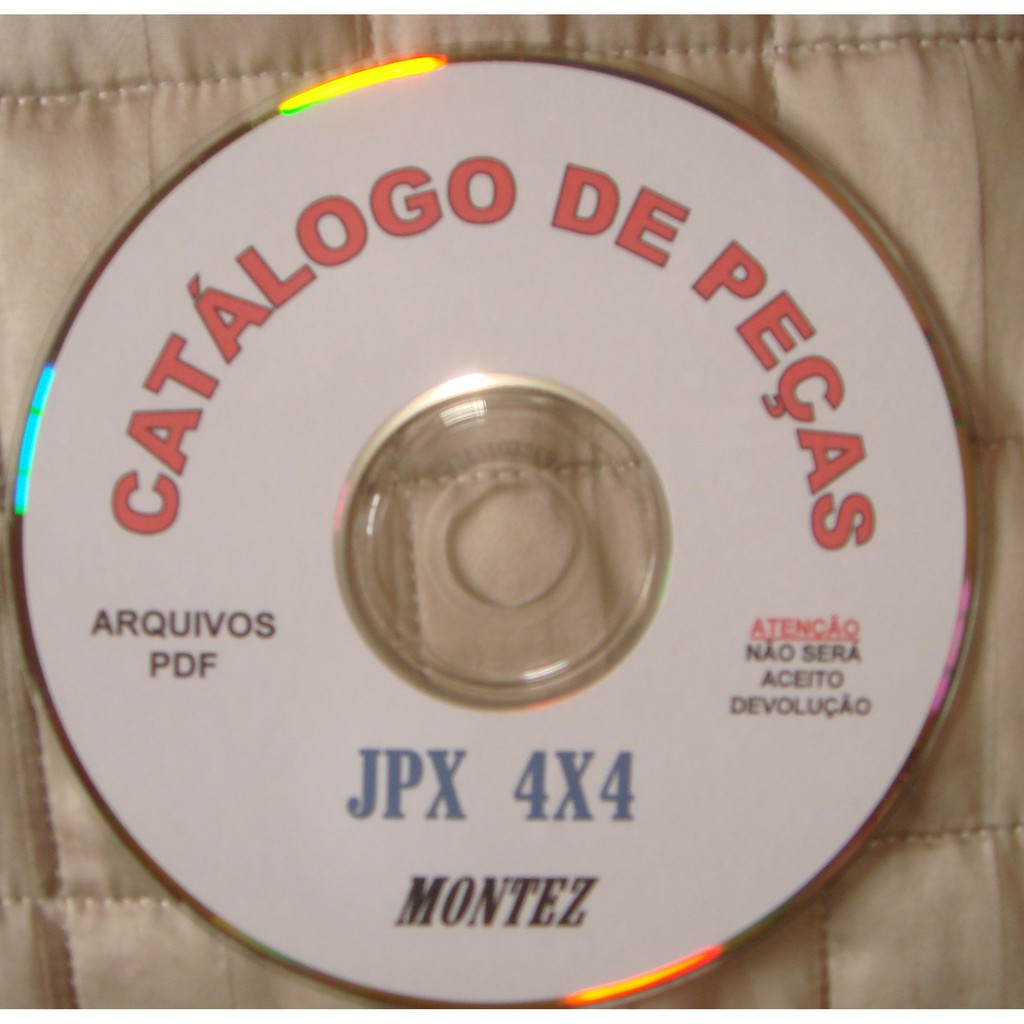 Catálogo de Peças Jeep JPX 4x4 - Montez