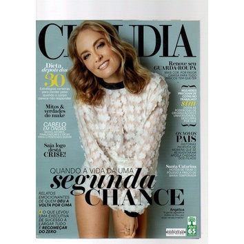 Revista Claudia Angelica Quando  Vida Da Uma Segunda Chance