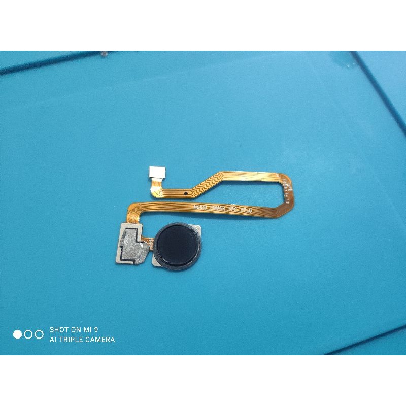 Flex Leitor Biométrico Redmi Note 7 / 7 Pro Digital preto Original