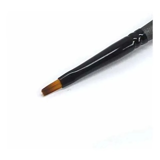 Pincel Keramik Mini Brush 383-12/0 Chato Pincel Nail Arts