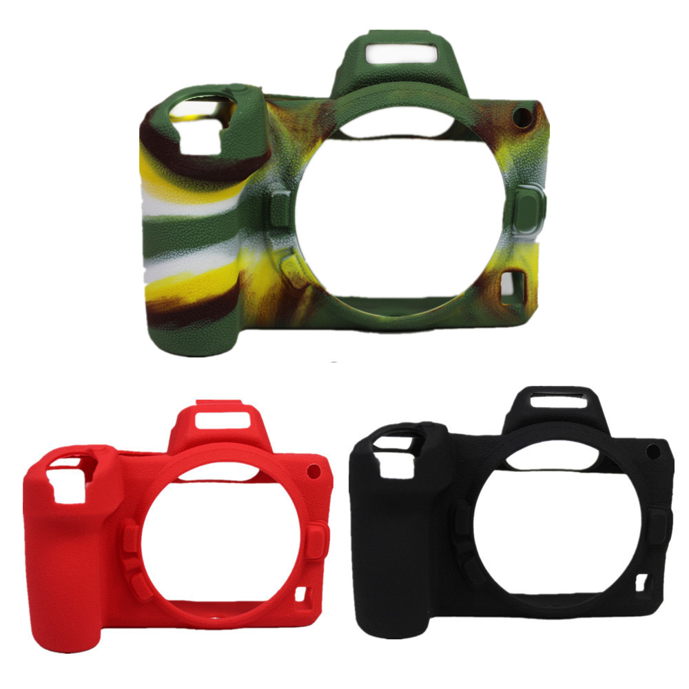 Capa De Borracha De Silicone Macia Protetor De Pele Para Câmera Nikon Z5 Z 5 Mirrorless