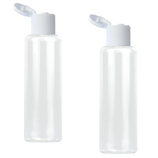 50 Frascos Plástico Pet 60ml Cilíndrico Com Tampa Flip Top em Oferta na Shopee