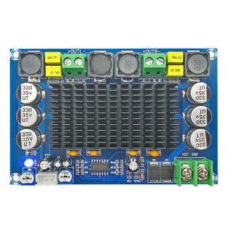 1PCS Dual 150W * 150W Módulo Amplificador De Áudio Com Pré-XH-M569 TPA3116D2 Placa Amplificadora digital De Alta Potência