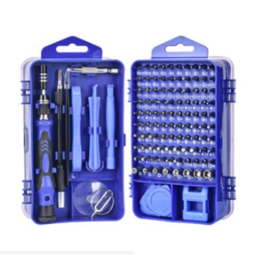 Jogo Chaves De Fenda Precisão Com 115 peças 1 Kit Ferramentas Novo