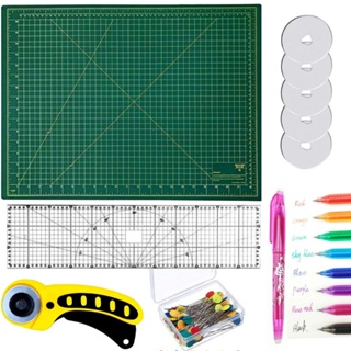 Kit Base De Corte 60 + Régua 60 + Cortador 45 Mm Patchwork em Oferta na Shopee