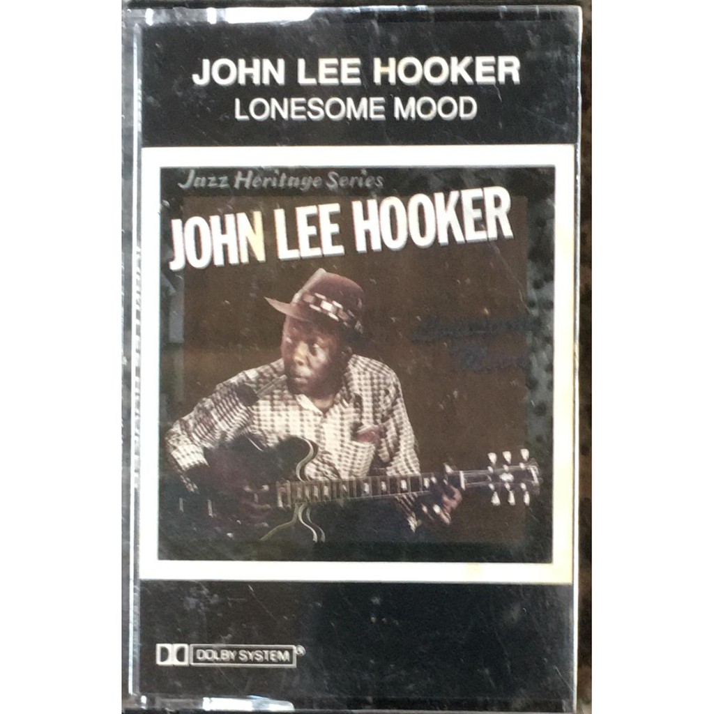 Fita K7 John Lee Hooker-lonesome Mood-1989 Rca