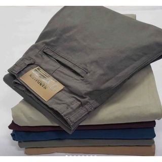 Calça masculina skine sarja bolso embutido
