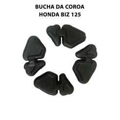 Bucha Borracha Coxim Coroa Biz 110 Biz 125 Pop 100 110i Modelo Original G76 175E