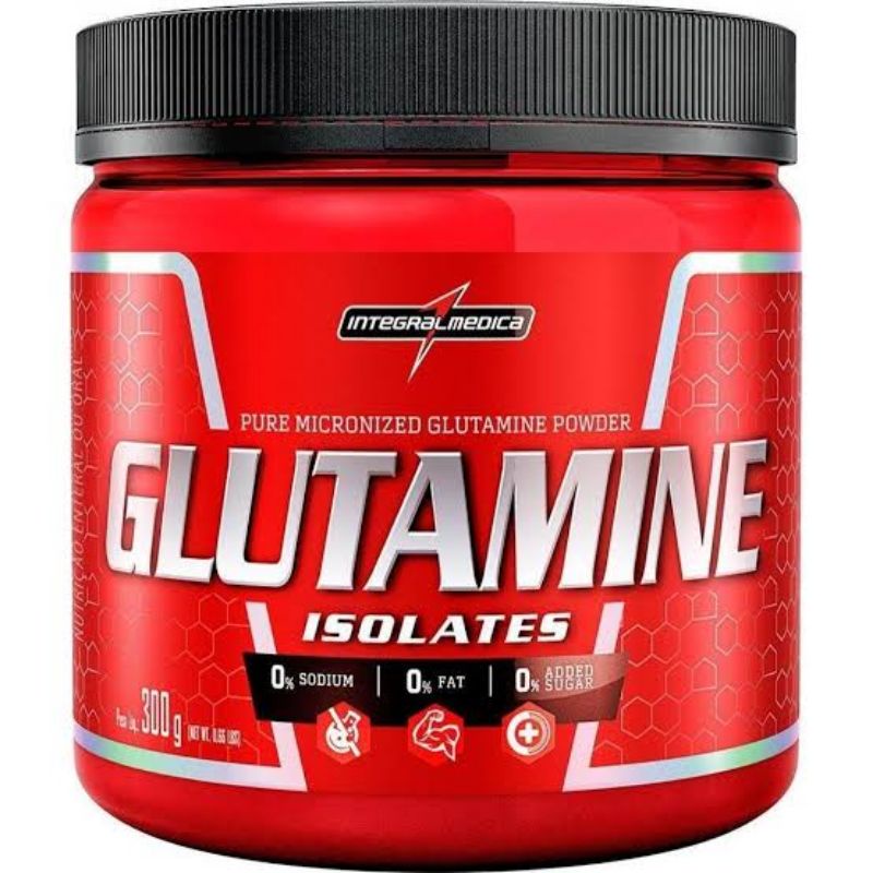 Glutamina Pura Isolates 300g - Integral Medica