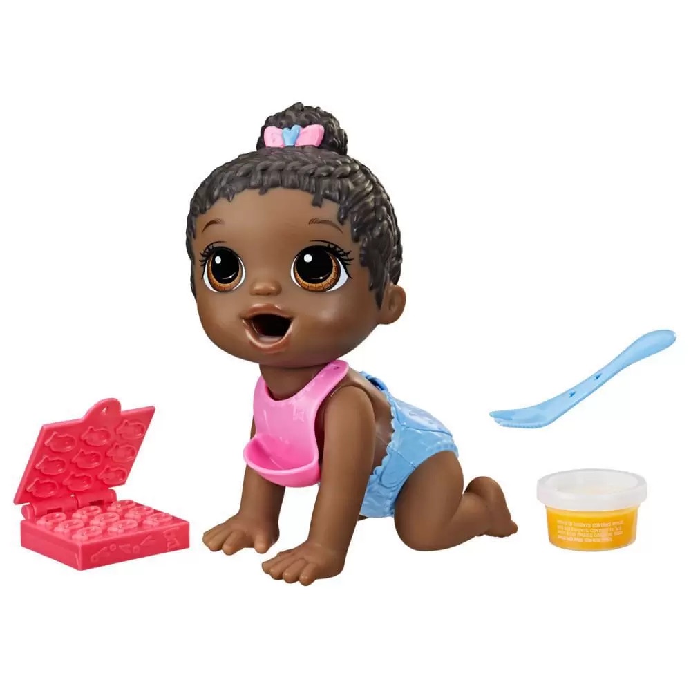 Boneca Baby Alive Hora Da Papinha Negra Morena - Hasbro F2619 | Shopee  Brasil